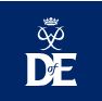 Duke of Edinburgh logo blue background